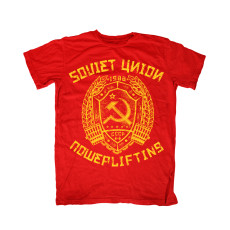 Футболка Powerlifting СССР (красная)